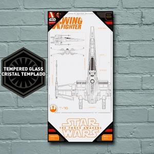 POSTER EMMARCAT STAR WARS PLANOLS X-WING FIGHTER | 8436546898368 | SD TOYS | Llibreria La Gralla | Llibreria online de Granollers