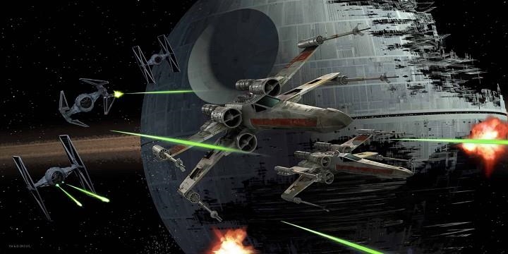 POSTER EMMARCAT STAR WARS CAZA TIE VS ALA X | 8436535270632 | SD TOYS | Llibreria La Gralla | Librería online de Granollers