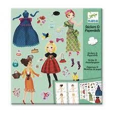 JOC DJECO STICKERS  MUÑECAS DE PAPEL MODA | 3070900096912 | DJE39691 | Llibreria La Gralla | Llibreria online de Granollers