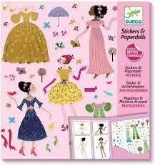 JOC DJECO MUÑECAS DE PAPEL VESTIDOS | 3070900096905 | DJE39690 | Llibreria La Gralla | Llibreria online de Granollers