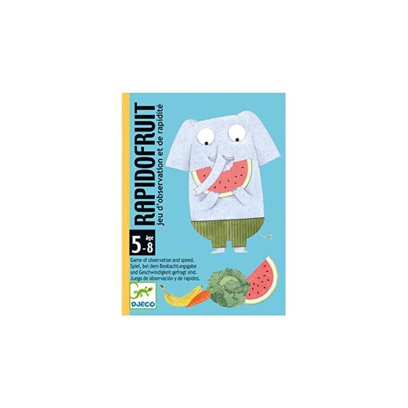 JOC CARTES DJECO  RAPIDO FRUIT | 3070900051379 | TOPDJ05137 | Llibreria La Gralla | Llibreria online de Granollers