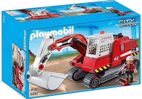 PLAYMOBIL EXCAVADORA DE CONSTRUCCION | 4008789052827 | Llibreria La Gralla | Librería online de Granollers