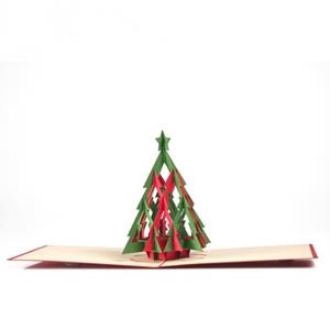 POSTAL XIU XIU ARBRE DE NADAL A DOS TONS | 8436561580613 | Llibreria La Gralla | Llibreria online de Granollers