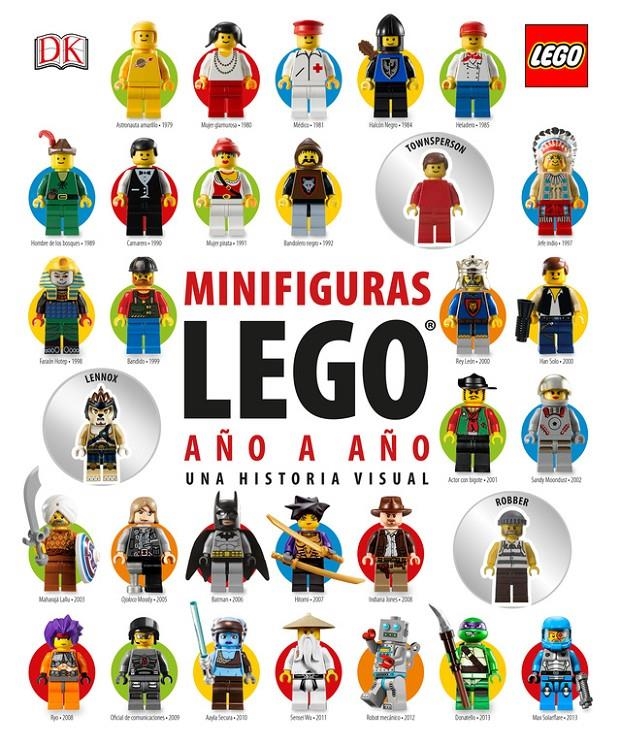 LEGO MINIFIGURAS AÑO A AÑO | 9780241238868 | VARIOS AUTORES | Llibreria La Gralla | Llibreria online de Granollers