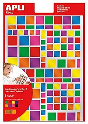 GOMETS APLI QUADRES COLORS METALICS | 8410782135302 | APL13530 | Llibreria La Gralla | Librería online de Granollers