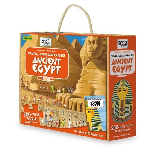 ANTIGUO EGIPTO, EL. PUZZLE + LIBRO | 9788868601539 | GAULE, MATTEO / FABRIS, NADIA | Llibreria La Gralla | Librería online de Granollers