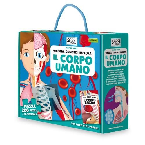 CUERPO HUMANO, EL (PUZZLE + LIBRO) | 9788868601478 | SASSI JUNIOR | Llibreria La Gralla | Librería online de Granollers