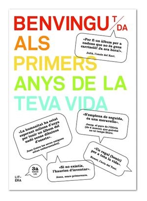BENVINGUT/DA ALS PRIMERS ANYS DE LA TEVA VIDA | 9788494294709 | Llibreria La Gralla | Librería online de Granollers