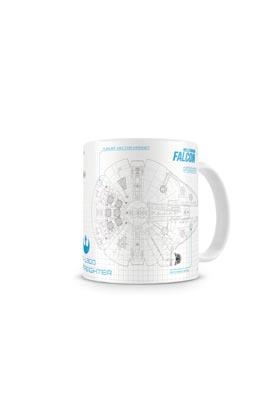 TASSA DE CERÀMICA STAR WARS MILLENIUM FALCON | 8436546890034 | SD TOYS | Llibreria La Gralla | Librería online de Granollers