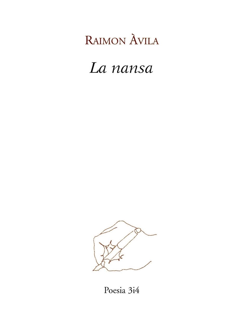 NANSA, LA | 9788475029801 | ÀVILA I CASTELLS, RAIMON | Llibreria La Gralla | Librería online de Granollers