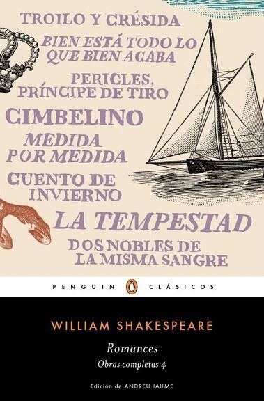 ROMANCES (OBRA COMPLETA SHAKESPEARE 4 - BOLSILLO) | 9788491051374 | SHAKESPEARE, WILLIAM | Llibreria La Gralla | Librería online de Granollers