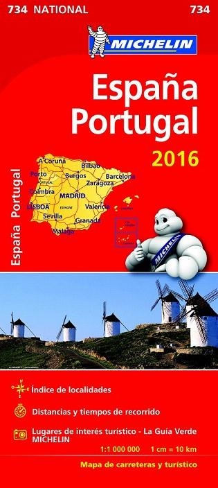 ESPAÑA - PORTUGAL 2016 MAPA | 9782067211339 | VARIOS AUTORES | Llibreria La Gralla | Llibreria online de Granollers