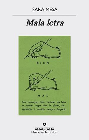 MALA LETRA | 9788433998057 | MESA, SARA  | Llibreria La Gralla | Llibreria online de Granollers