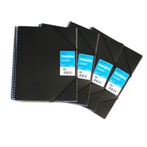 CARPETA 20 FUNDES MAXIPLAS NEGRA | 8413623982004 | 39822010 | Llibreria La Gralla | Llibreria online de Granollers