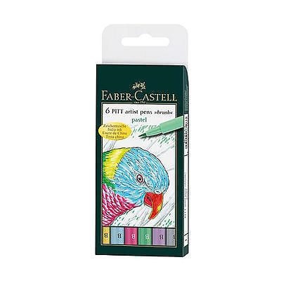 RETOLADORS 6 UN FABER CASTELL PITT ARTIST PENS PASTEL | 4005401671633 | FAB167163 | Llibreria La Gralla | Llibreria online de Granollers