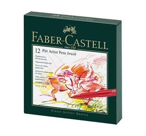 RETOLADORS 12 UN FABER CASTELL PITT ARTIST PENS BRUSH | 4005401671466 | Llibreria La Gralla | Llibreria online de Granollers
