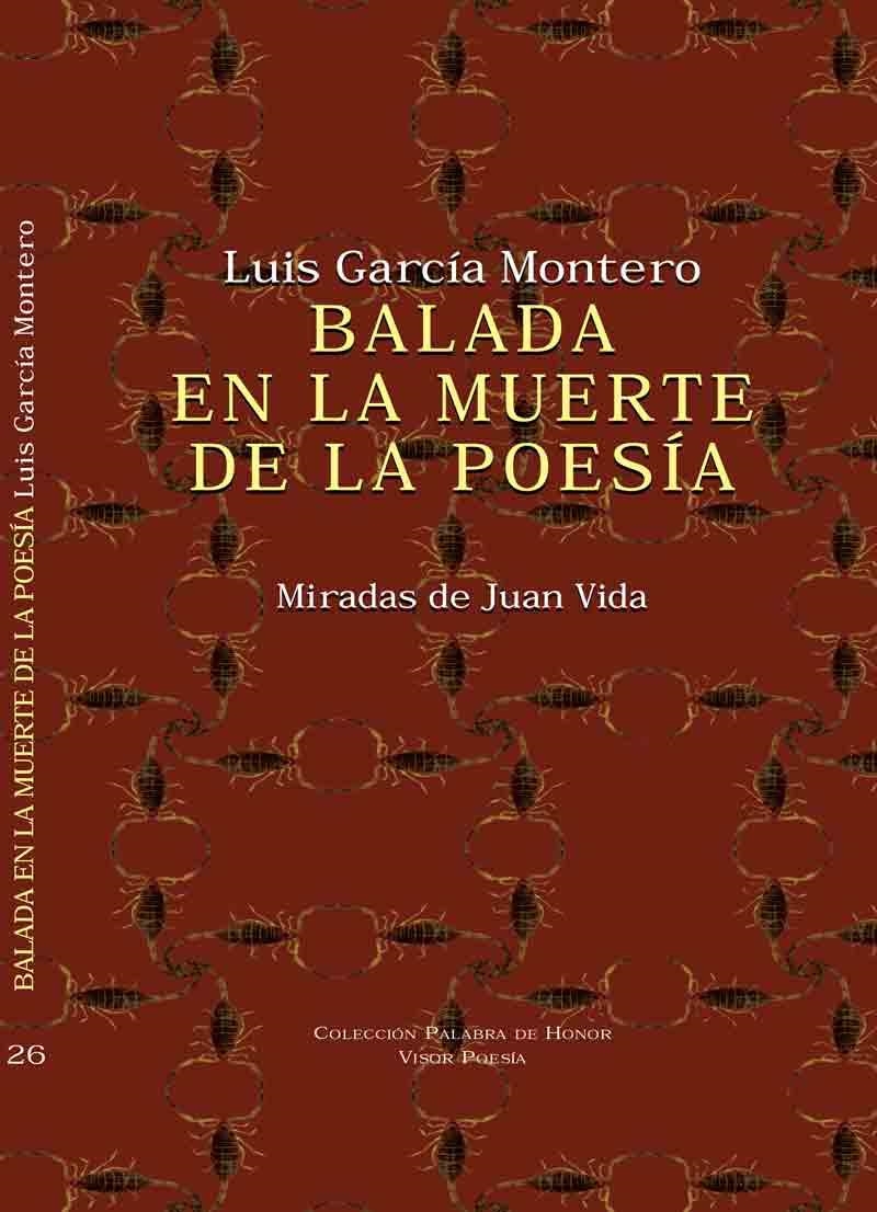 BALADA EN LA MUERTE DE LA POESIA | 9788498952261 | GARCIA, LUIS | Llibreria La Gralla | Llibreria online de Granollers