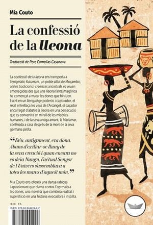 CONFESSIO DE LA LLEONA, LA | 9788494440922 | COUTO, MIA | Llibreria La Gralla | Llibreria online de Granollers