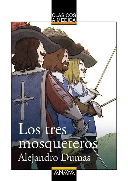 TRES MOSQUETEROS, LOS CLASICOS A MEDIDA | 9788469808412 | DUMAS, ALEXANDRE | Llibreria La Gralla | Llibreria online de Granollers