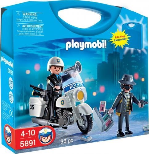 PLAYMOBIL MALETÍ POLICIA | 4008789058911 | PLAYMOBIL | Llibreria La Gralla | Librería online de Granollers