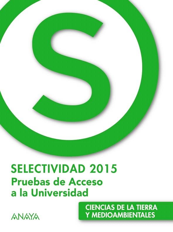 CIENCIAS DE LA TIERRA Y MEDIOAMBIENTALES  PRUEBAS DE ACCESO 2015 | 9788469813829 | JIMENO, GASPAR | Llibreria La Gralla | Librería online de Granollers