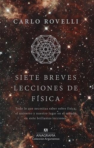 SIETE BREVES LECCIONES DE FÍSICA | 9788433964007 | ROVELLI, CARLO  | Llibreria La Gralla | Llibreria online de Granollers