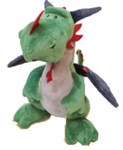 DRAC VERD ASSEGUT PELUIX 45 CM | 4012390882995 | NICIDOOS | Llibreria La Gralla | Librería online de Granollers