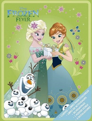 FROZEN FEVER. CAJA METÁLICA | 9788499517254 | DISNEY | Llibreria La Gralla | Librería online de Granollers