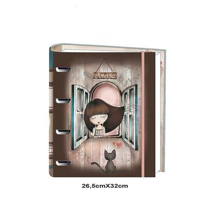 ARXIVADOR A4 ANELLES ANEKKE VERMELL | 8434172028258 | WAKCA22780C1 | Llibreria La Gralla | Llibreria online de Granollers