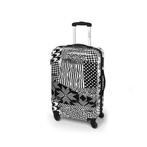 ***MALETA VIATGE GABOL CABINA ESTAMPADA BLANCA/NEGRA | 8425126159395 | GAB115122001 | Llibreria La Gralla | Llibreria online de Granollers