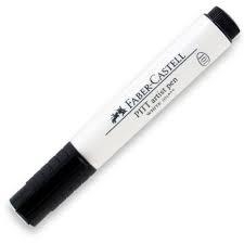 RETOLADOR FABER CASTELL PITT  GRUIXUT BLANC | 4005401676010 | Llibreria La Gralla | Llibreria online de Granollers