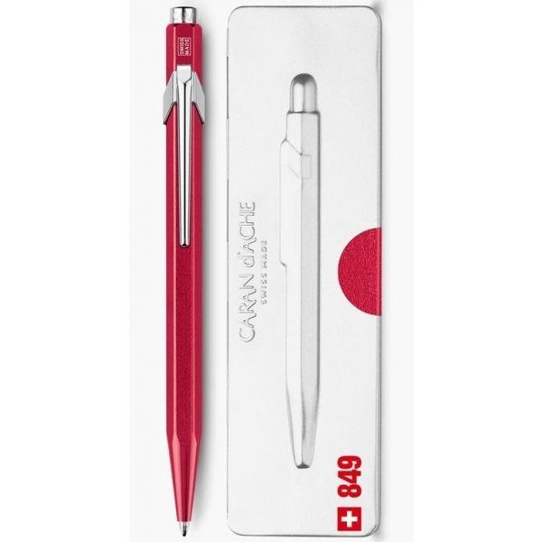 BOLIGRAF CARAN D'ACHE 849 POP LINE METALITZAT VERMELL | 7630002328678 | CAR0849780 | Llibreria La Gralla | Librería online de Granollers