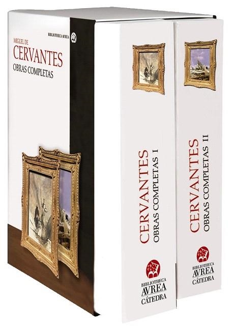 ESTUCHE OBRAS COMPLETAS CERVANTES VOLS. I Y II | 9788437635330 | CERVANTES, MIGUEL DE | Llibreria La Gralla | Llibreria online de Granollers