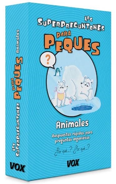 SUPERPREGUNTONES PARA PEQUES, LOS  ANIMALES | 9788499742045 | VVAA | Llibreria La Gralla | Librería online de Granollers