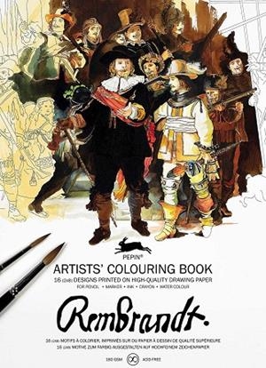 QUADERN PINTAR REMBRANDT PAINTINGS 16 FULLS 180 GM | 9789460098130 | A.A.V.V. | Llibreria La Gralla | Llibreria online de Granollers