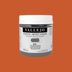 ACRYLIC ARTIST VALLEJO 500 ML 803 TARONJA CADMI | 8429551188036 | VAL18803 | Llibreria La Gralla | Llibreria online de Granollers