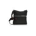 ***BOLSO BANDOLERA KIPLING ZAMOR BP VERTICAL BLACK LEAF 2016 | 5415320191379 | KIPK12483H61 | Llibreria La Gralla | Librería online de Granollers