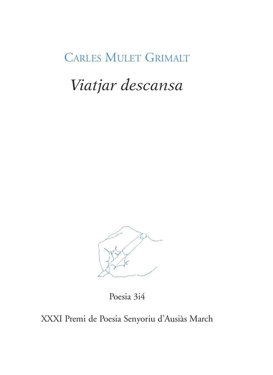 VIATJAR DESCANSA | 9788475029948 | MULET GRIMALT, CARLES | Llibreria La Gralla | Librería online de Granollers