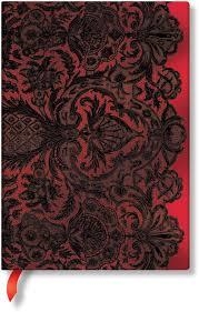 LLIBRETA PAPERBLANKS ROUGE BOUDOIR MIDI RATLLES 2016 | 9781439732472 | PAPPB32472 | Llibreria La Gralla | Llibreria online de Granollers