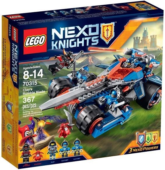 LEGO NEXO KNIGHTS CLAY'S RUMBLE BLADE (70315) | 5702015573764 | LEGO | Llibreria La Gralla | Librería online de Granollers