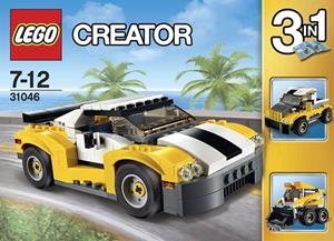 LEGO CREATOR COTXE ESPORTIU GROC (31046) | 5702015591010 | LEGO | Llibreria La Gralla | Librería online de Granollers