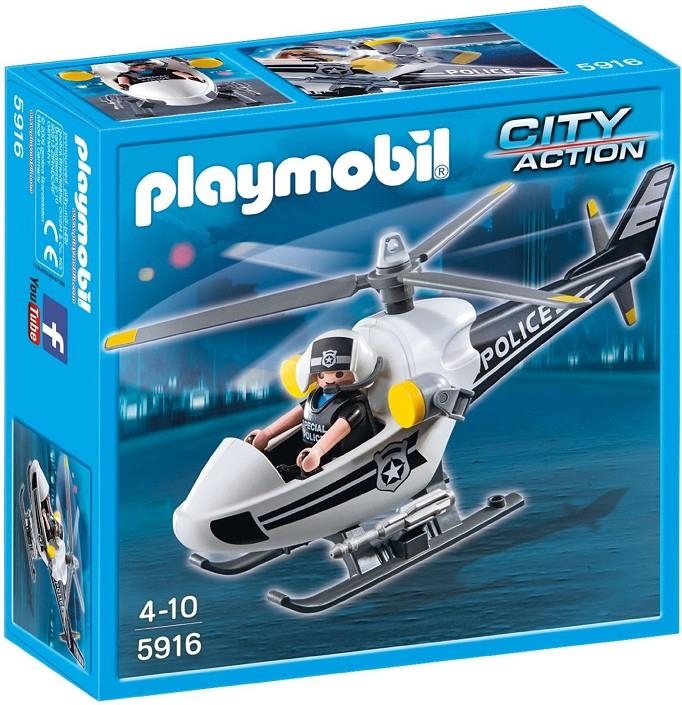 PLAYMOBIL CITY ACTION HELICOPTER DE POLICIA (5916) | 4008789059161 | PLAYMOBIL | Llibreria La Gralla | Librería online de Granollers