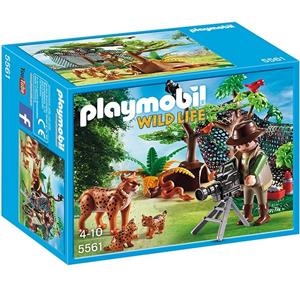 PLAYMOBIL WILD LIFE FAMÍLIA DE LINXS FILMATS (5561) | 4008789055613 | PLAYMOBIL | Llibreria La Gralla | Librería online de Granollers