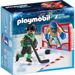 PLAYMOBIL SPORTS & ACTION PORTERIA HOQUEI GEL (6192) | 4008789061928 | PLAYMOBIL | Llibreria La Gralla | Librería online de Granollers