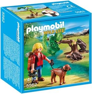 PLAYMOBIL WILD LIFE FAMÍLIA DE CASTORS AMB EXCURSIONISTA (5562) | 4008789055620 | PLAYMOBIL | Llibreria La Gralla | Librería online de Granollers