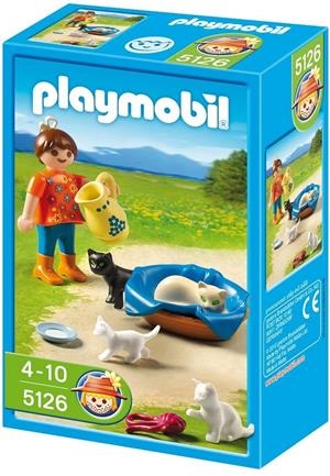 PLAYMOBIL FAMILIA DE GATS AMB NENA (5126) | 4008789051264 | PLAYMOBIL | Llibreria La Gralla | Librería online de Granollers