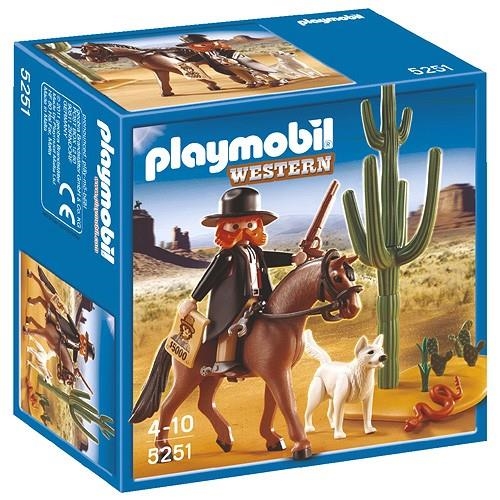 PLAYMOBIL WESTERN SHERIFF A CAVALL (5251) | 4008789052513 | PLAYMOBIL | Llibreria La Gralla | Librería online de Granollers