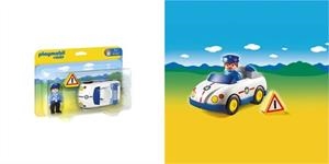 PLAYMOBIL 1.2.3. POLICIA AMB COTXE (6797) | 4008789067975 | PLAYMOBIL | Llibreria La Gralla | Librería online de Granollers
