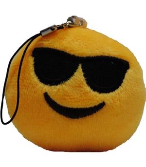 CLAUER EMOTICONA PER MÒBIL ULLERES DE SOL | 8434364000161 | EMOTICON WORLD | Llibreria La Gralla | Llibreria online de Granollers