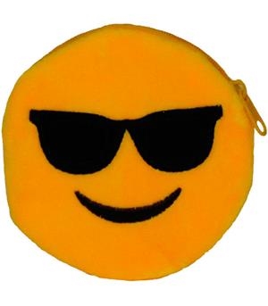 MONEDER EMOTICONA ULLERES DE SOL | 8434364000369 | EMOTICON WORLD | Llibreria La Gralla | Llibreria online de Granollers